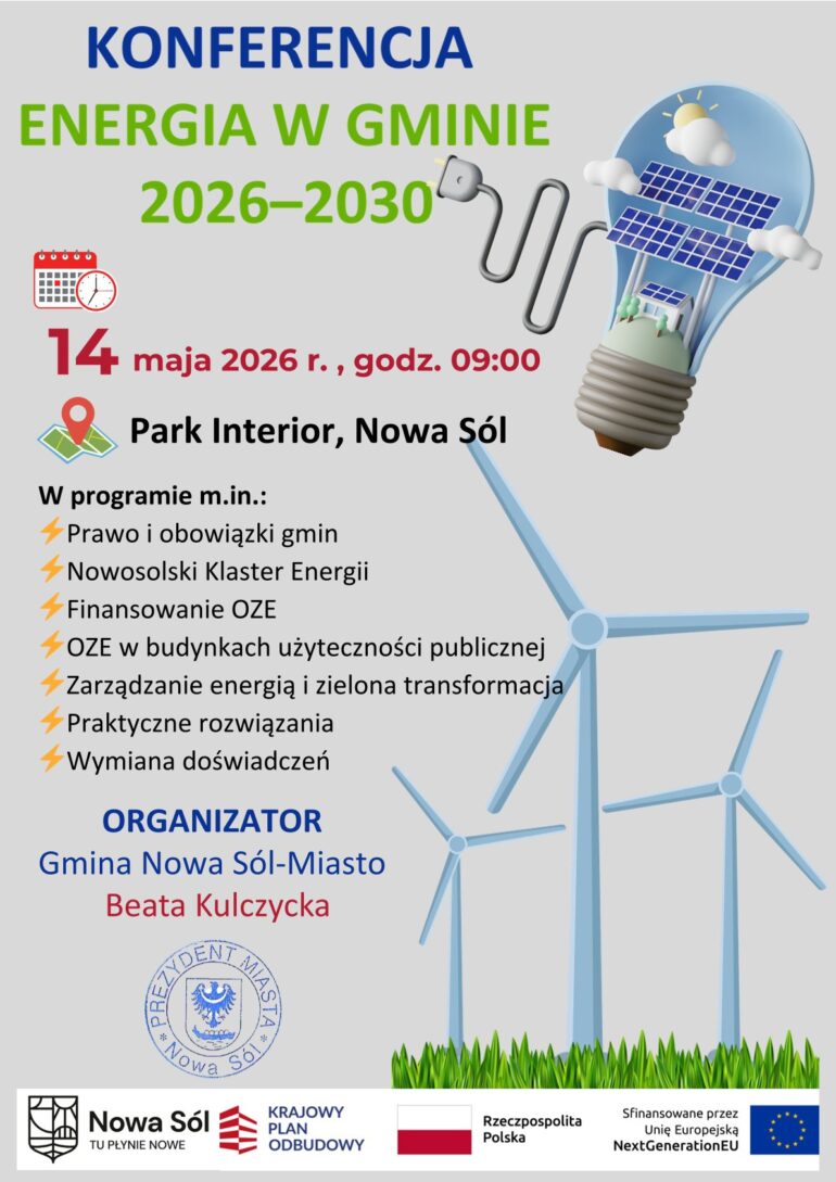 Konferencja „Energia w Gminie 2026–2030”